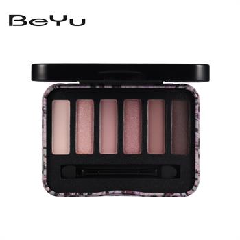 集美优彩妆 BeYu 自然系列 六色眼影盘