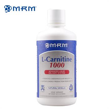 MRM美力威左旋肉碱液 1000mg 960ml 天然香草味